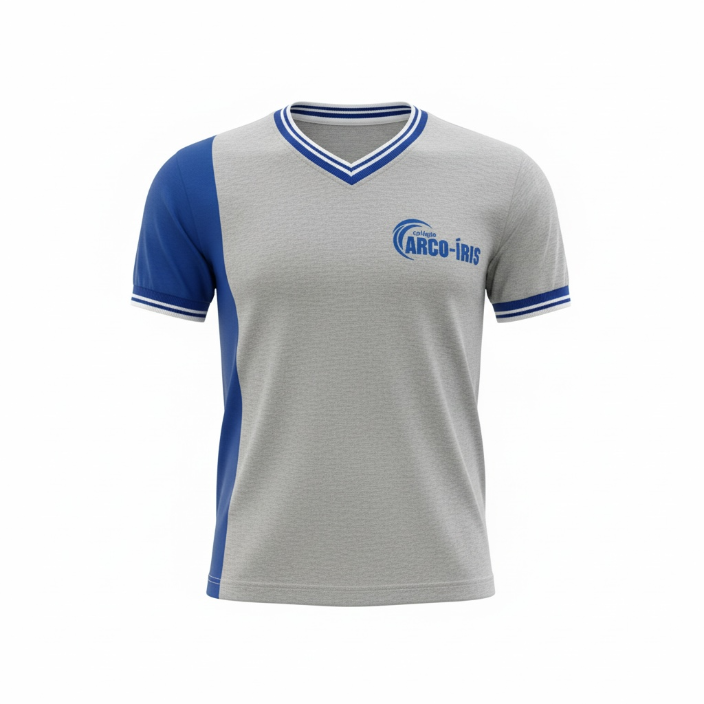 Colégio Arco-íris - Camiseta manga curta