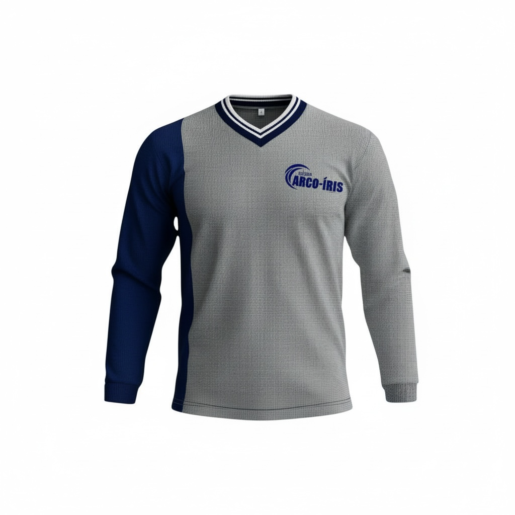 Colégio Arco-íris - Camiseta manga longa